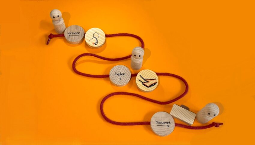 Beeldende ervaringsgerichte ondersteuning: Met visuele middelen en metaforen wordt zichtbaar wat moeilijk in woorden te vangen is.